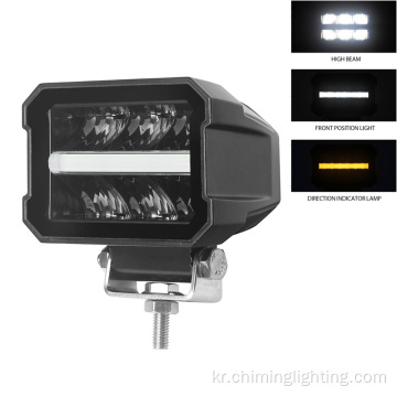 트럭 조명 농업 작업 램프 24W LED 작업 조명에 대한 오프로드 LED 조명